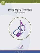 Passacaglia Variants Concert Band sheet music cover